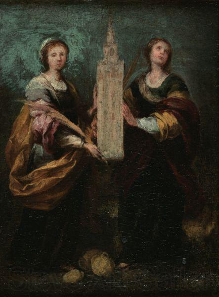 Bartolome Esteban Murillo St. Justa and St. Rufina